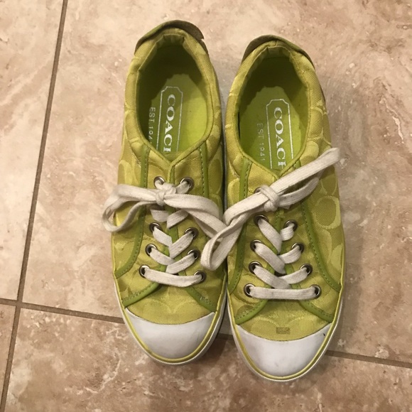 Green coach shoes Clearance